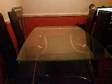 DINING GLASS TABLE   4 CHAIRS CROYDON. £95 the dining....